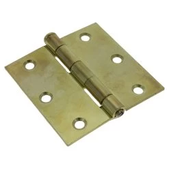 KARWEI Scharnier 75x75mm Vermessingd - 3 Stuks