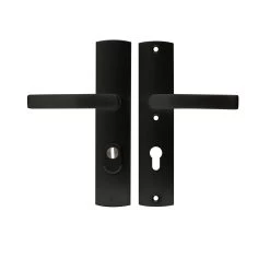 AXA Veiligheidsbeslag LS Met Kerntrekbeveiliging SKG-3 Sterren Achterdeur 72 Mm Zwart