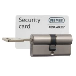 Nemef Veiligheidscilinder NF4 Met Keersleutel 30/30 Mm SKG 3-sterren