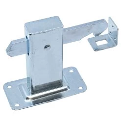 Deurvastzetter Met Vloerplaat Verzinkt