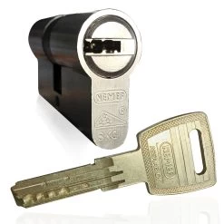 Nemef Veiligheidscilinder NF4 Met Keersleutel 30/30 Mm SKG 3-sterren -Huishoudapparatuur 41 1074