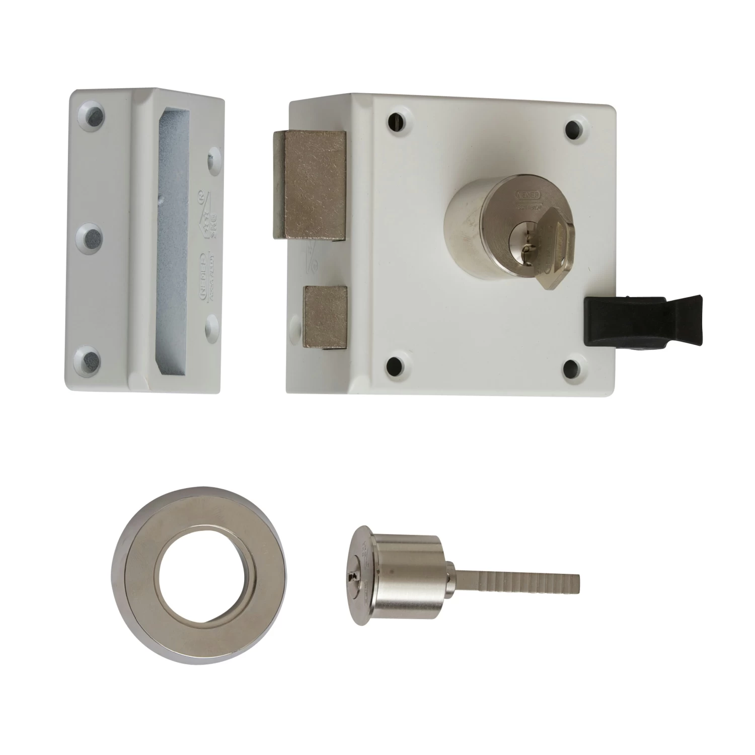 NEMEF Veiligheidsoplegslot SKG 2-sterren Links 3 NEMEF Veiligheidsoplegslot SKG 2-sterren Links