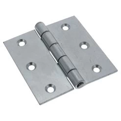 KARWEI Scharnier 75x75mm Verzinkt - 3 Stuks