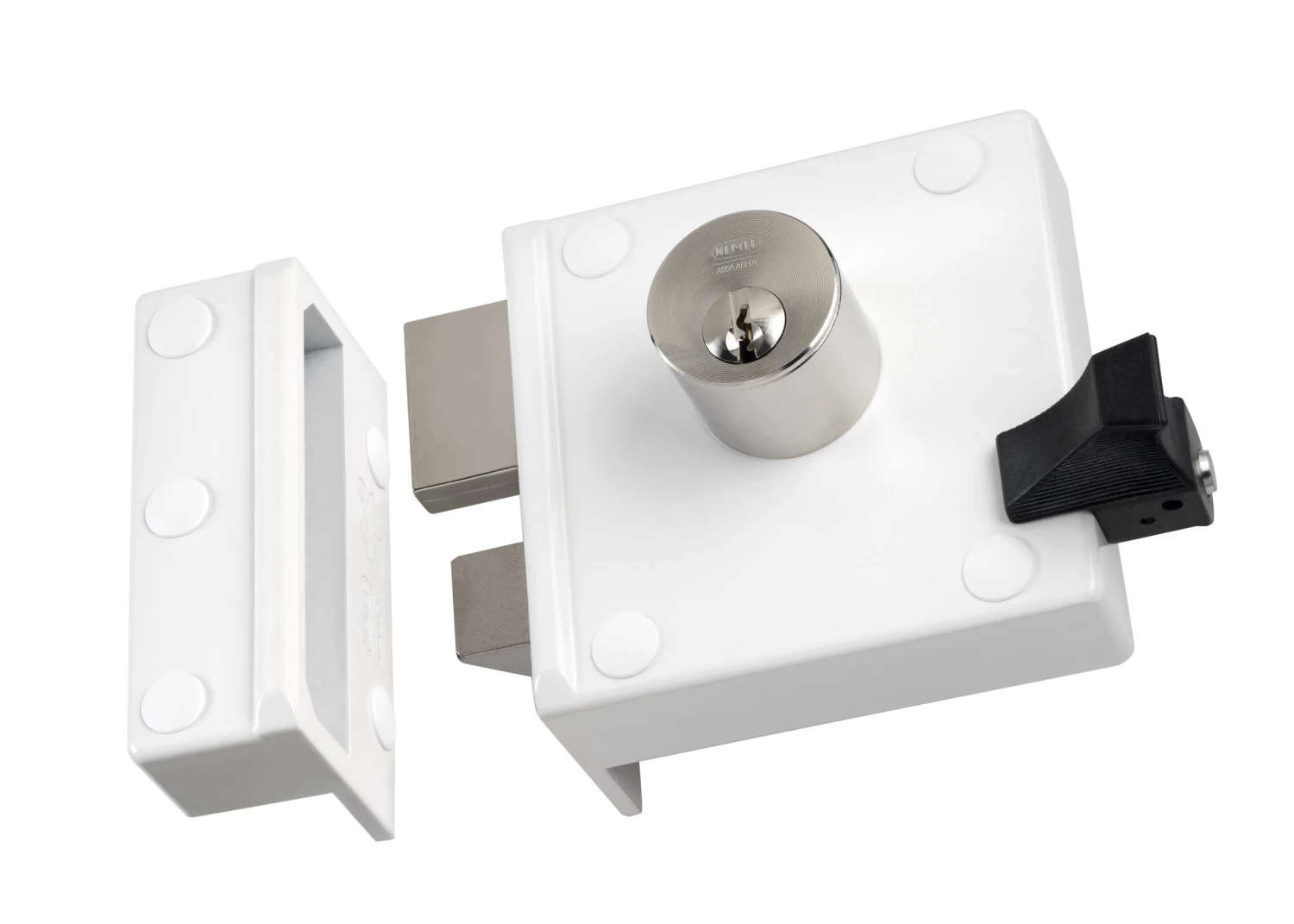 NEMEF Veiligheidsoplegslot SKG 2-sterren Links 4 NEMEF Veiligheidsoplegslot SKG 2-sterren Links - Afbeelding 2