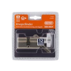 NEMEF Veiligheidsknopcilinder NF2 30/30 Mm SKG 2-sterren -Huishoudapparatuur 41 1118