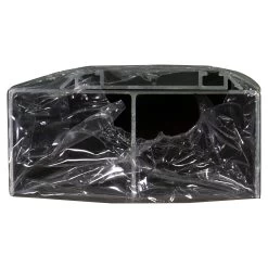 SM Schuifd. Rail Zwart 150cm R40 -Huishoudapparatuur 41 1144