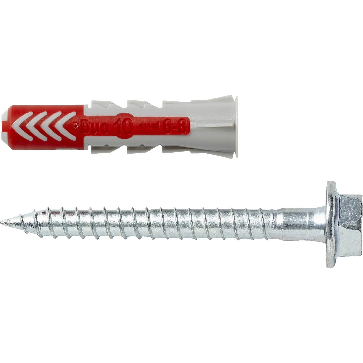 Fischer Universeelplug DuoPower 10x50mm Met Zeskantschroef 25 Stuks 3 Fischer Universeelplug DuoPower 10x50mm Met Zeskantschroef 25 Stuks