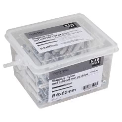 KARWEI Slagplug 6x60mm/ 3,7x65mm 100ST