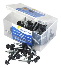Aquaplan Aqua-pan Schroef Antraciet 40 Stuks