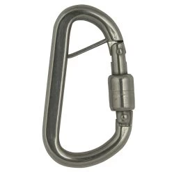 Karabijnhaak Met Veerbelast Borging 8x80mm