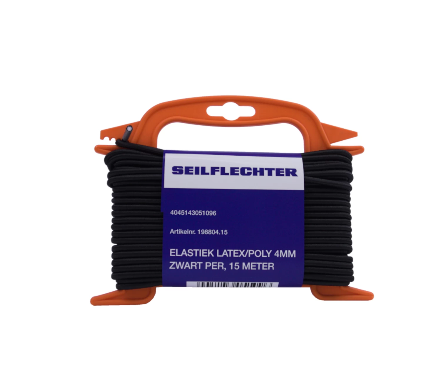 ELASTIEK LATEX/POLY 4MM ZWART 15MTR 3 ELASTIEK LATEX/POLY 4MM ZWART 15MTR
