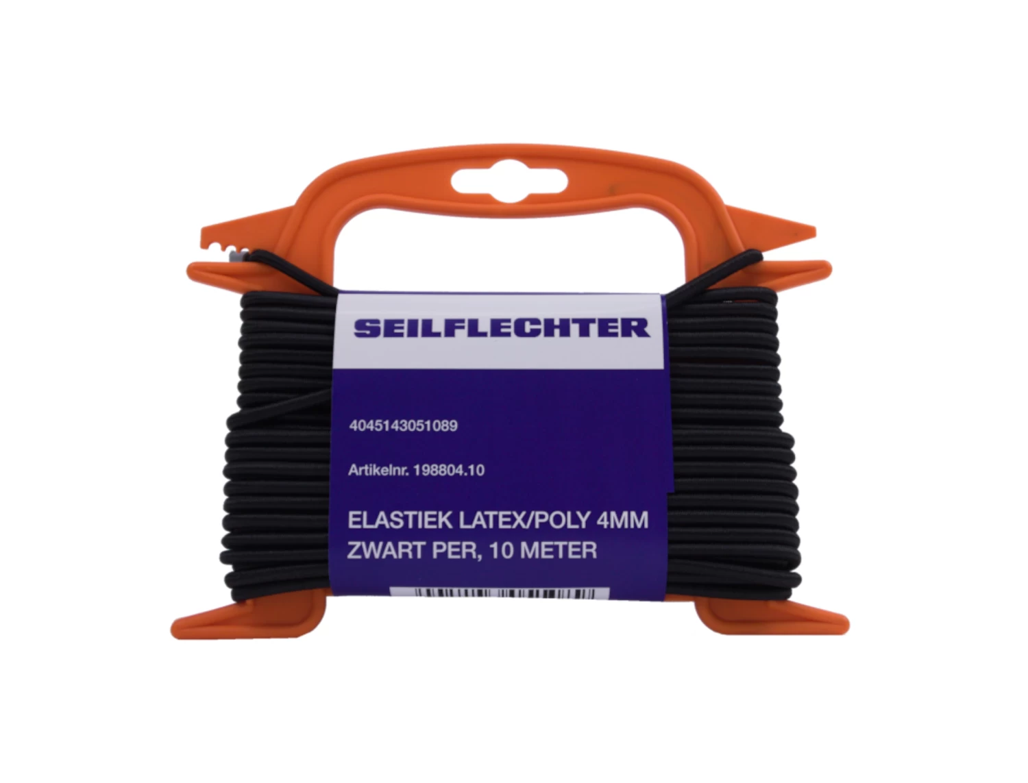 ELASTIEK LATEX/POLY 4MM ZWART 10MTR 3 ELASTIEK LATEX/POLY 4MM ZWART 10MTR