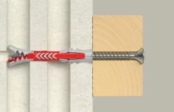 Fischer Universeelplug DuoPower 6x50mm Met Schroef 50 Stuks -Huishoudapparatuur 41 1471