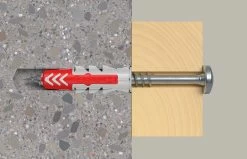 Fischer Universeelplug DuoPower 8x40mm Met Schroef 50 Stuks -Huishoudapparatuur 41 1502