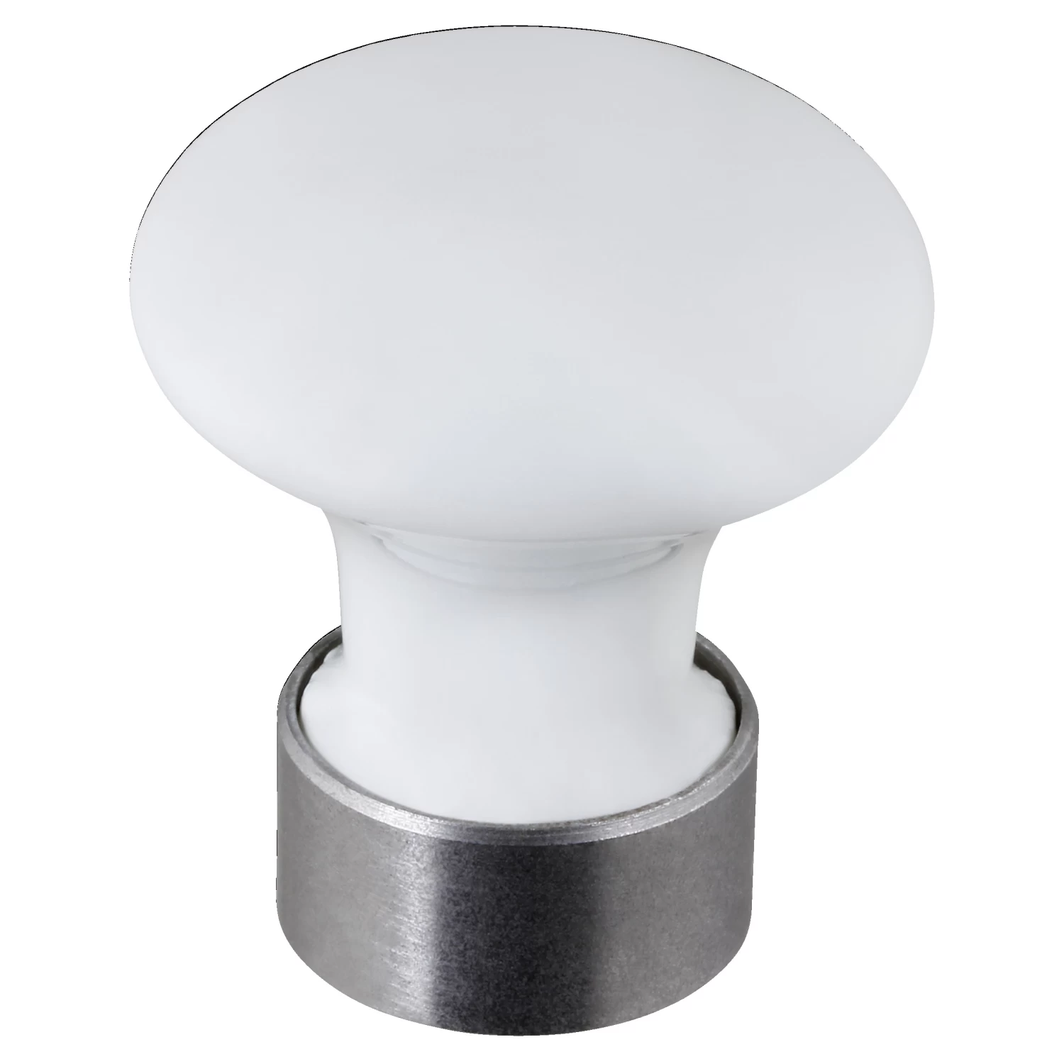 Knop Porselein Wit 30mm 3 Knop Porselein Wit 30mm