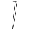 Duraline Tafelpoot Hairpin Zwart 72 Cm 2 Duraline Tafelpoot Hairpin Zwart 72 Cm -Huishoudapparatuur 41 1622