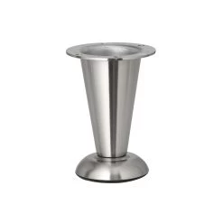 Duraline Meubelpoot Rond Mat Nikkel Verstelbaar 103-113 Mm