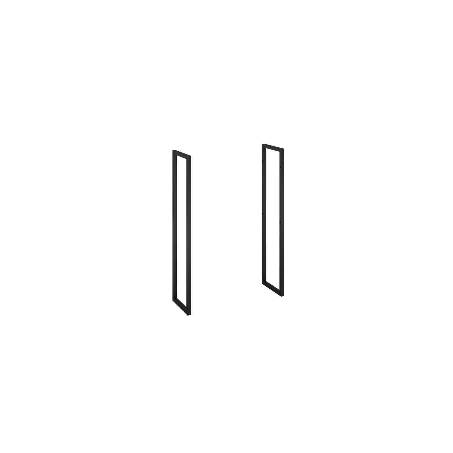 Atlantic Kolomkastframe Met Handdoekhouder Zwart 3 Atlantic Kolomkastframe Met Handdoekhouder Zwart