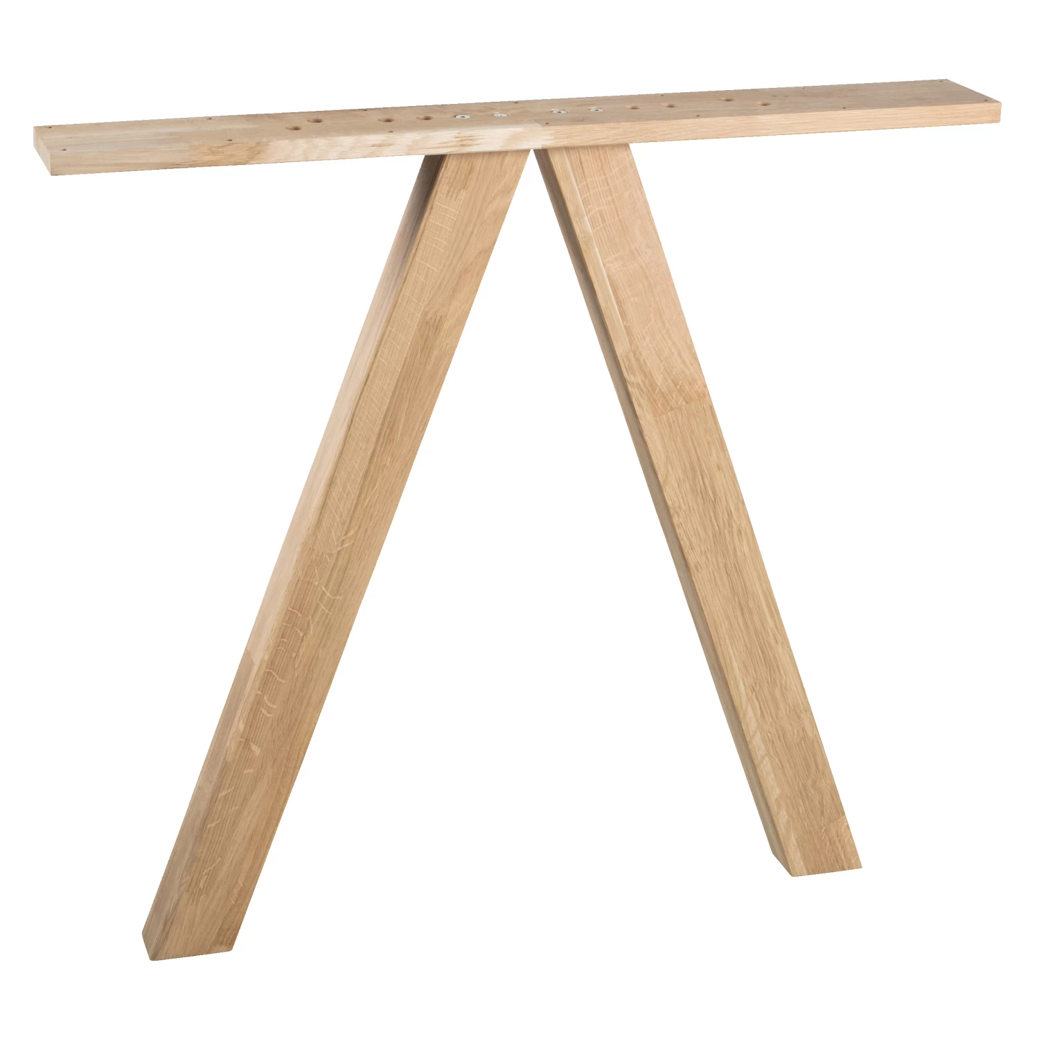 WOOOD Tablo Tafelonderstel 3-standenpoot Vierkant Eiken Set 2 Stuks 5 WOOOD Tablo Tafelonderstel 3-standenpoot Vierkant Eiken Set 2 Stuks - Afbeelding 3