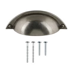 Greep Wexford Ijzer 96mm -Huishoudapparatuur 41 1782