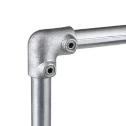 Novidade Steigerbuis Buiskoppeling Kniestuk 2-weg Verzinkt Ø 42mm