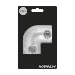 Novidade Steigerbuis Buiskoppeling Kniestuk 2-weg Verzinkt Ø 42mm -Huishoudapparatuur 41 1809