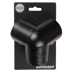Novidade Steigerbuis Buiskoppeling Hoekstuk 3-weg Zwart Ø 42mm -Huishoudapparatuur 41 1812