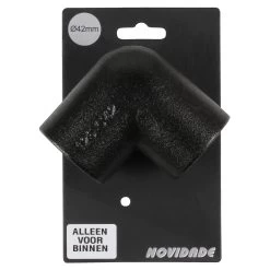 Novidade Steigerbuis Buiskoppeling Kniestuk 2-weg Zwart Ø 42mm -Huishoudapparatuur 41 1815
