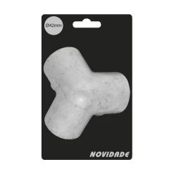 Novidade Steigerbuis Buiskoppeling Hoekstuk 3-weg Verzinkt Ø 42mm -Huishoudapparatuur 41 1822