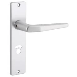 KARWEI Insteekslot Badkamerslot/wc-slot Compleet Met Deurschild Doorn 50mm PC 63mm -Huishoudapparatuur 41 200