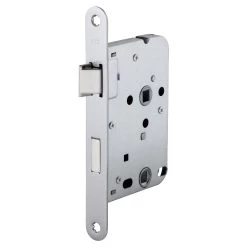 ATZ Insteekslot Badkamerslot/wc-slot Met RVS Voorplaat Doorn 50mm -Huishoudapparatuur 41 306