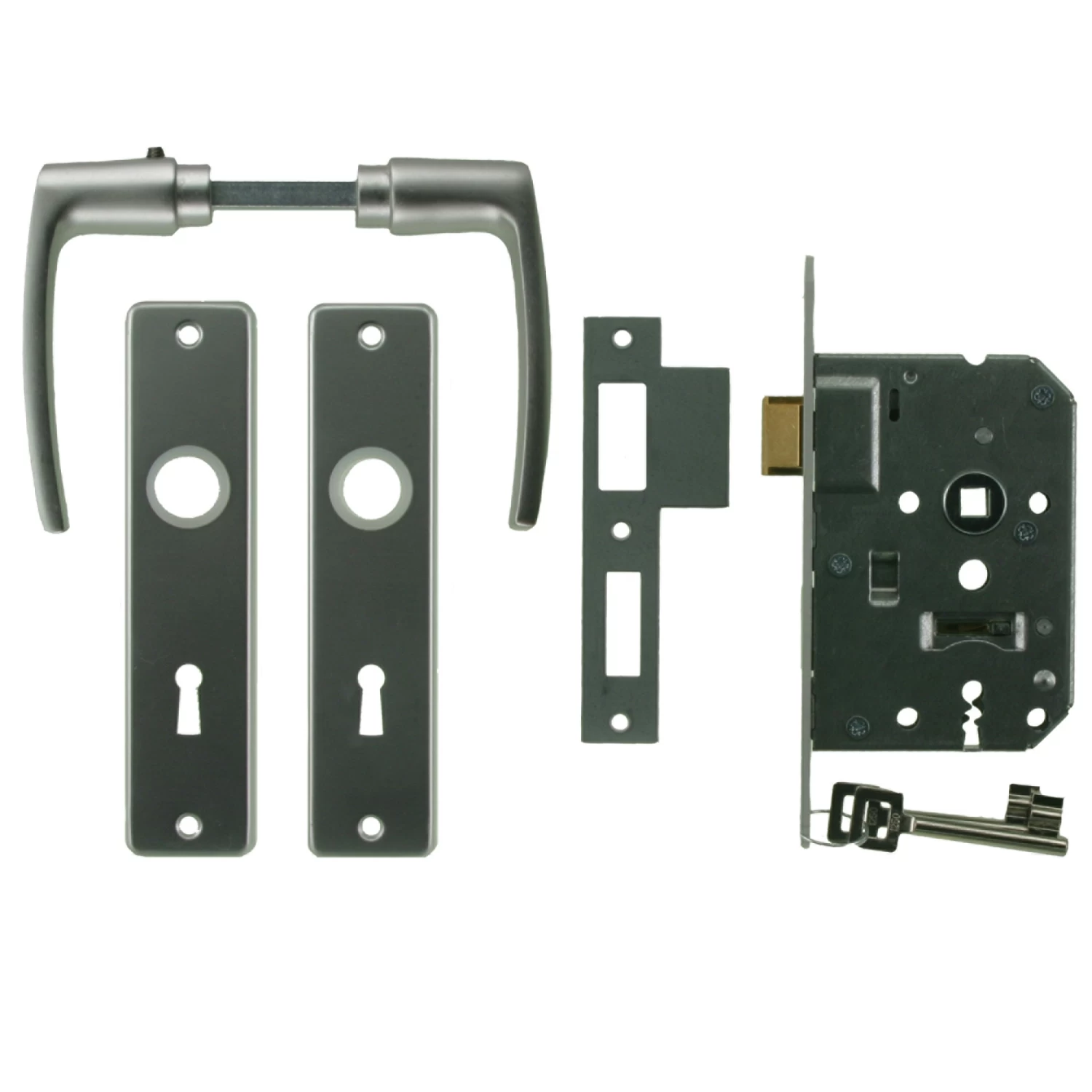 NEMEF 1200 Serie Slotset Binnendeur Inclusief Beslag Doorn 50mm PC 55mm 3 NEMEF 1200 Serie Slotset Binnendeur Inclusief Beslag Doorn 50mm PC 55mm