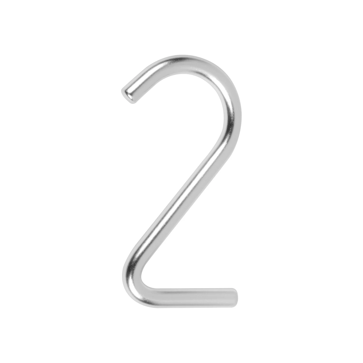 Huiscijfer 2 Aluminium Rond 3 Huiscijfer 2 Aluminium Rond