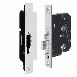 NEMEF Veiligheidsslot Zelfsluitend Blokschoot SKG 2-sterren Doorn 50mm PC 55mm -Huishoudapparatuur 41 332