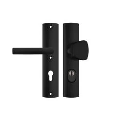 AXA Veiligheidsbeslag LS Met Kerntrekbeveiliging SKG-3 Sterren Voordeur 72 Mm Zwart