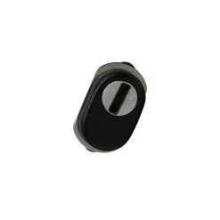 NEMEF Hollands Design Deurrozet Recht Zwart Anti-kerntrek SKG 3-sterren 3720 -Huishoudapparatuur 41 474