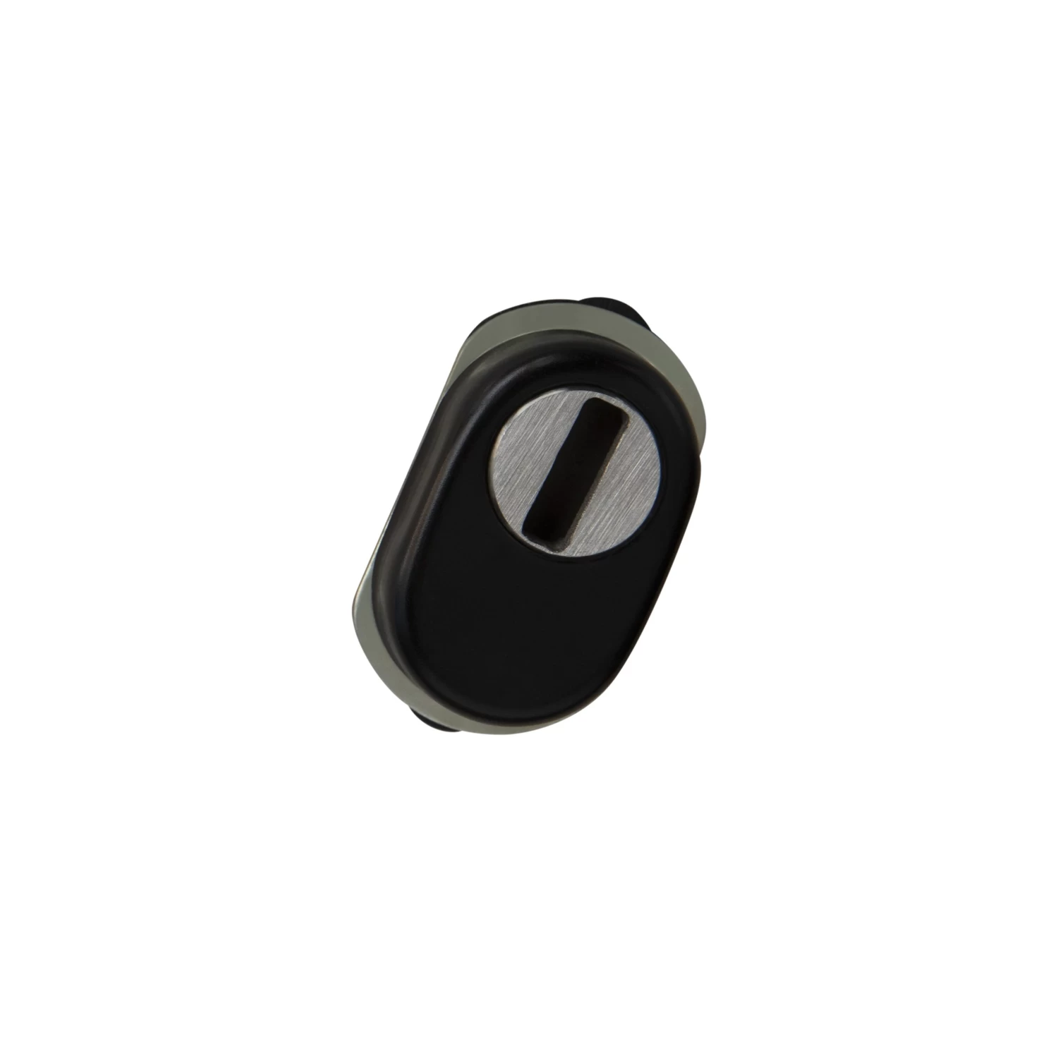 NEMEF Hollands Design Deurschild Afgerond Zwart Anti-kerntrek SKG 3-sterren 3711-72mm 6 NEMEF Hollands Design Deurschild Afgerond Zwart Anti-kerntrek SKG 3-sterren 3711-72mm - Afbeelding 4