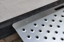 Secucare Drempelhulp Dorpel Montage Set Staal Verzinkt Tbv Model 1/2/4 -Huishoudapparatuur 41 517