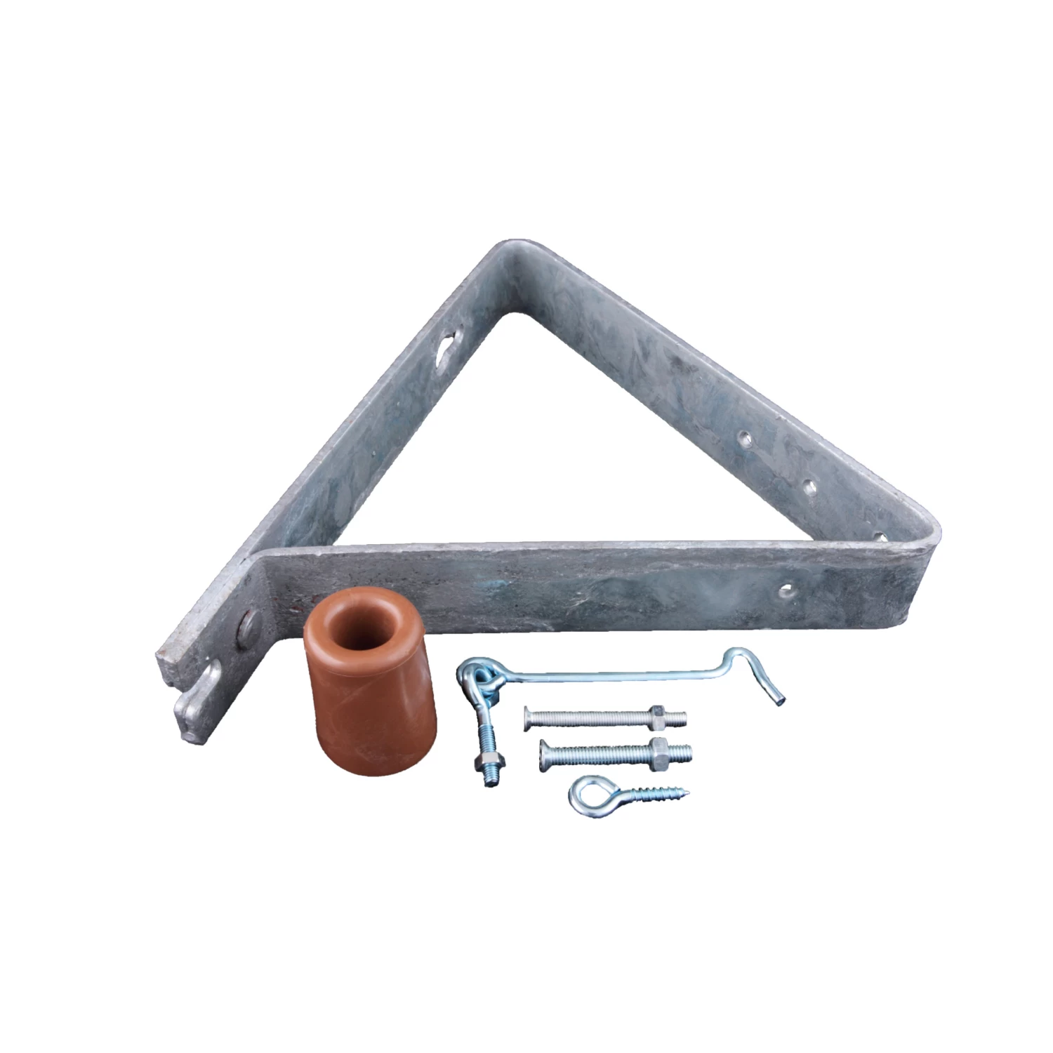 Deuropvangbeugel 55 Graden Verzinkt Complete Set 3 Deuropvangbeugel 55 Graden Verzinkt Complete Set