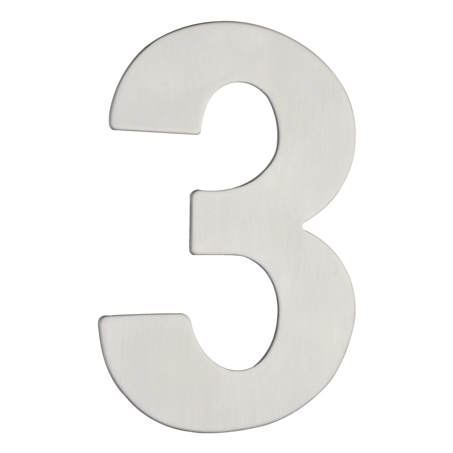 Huiscijfer 3 RVS 3 Huiscijfer 3 RVS