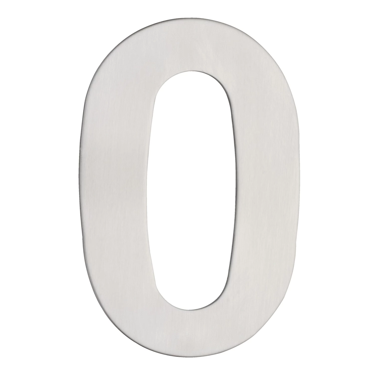 Huiscijfer 0 RVS 3 Huiscijfer 0 RVS