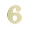 Huiscijfer 6/9 Messing Glad 1 Huiscijfer 6/9 Messing Glad -Huishoudapparatuur 41 594