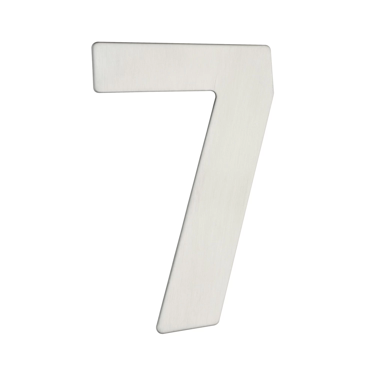 Huiscijfer 7 RVS Klein 3 Huiscijfer 7 RVS Klein