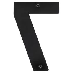 Huiscijfer 7 Zwart RVS 15 X 10 Cm 6 Huiscijfer 7 Zwart RVS 15 X 10 Cm -Huishoudapparatuur 41 605