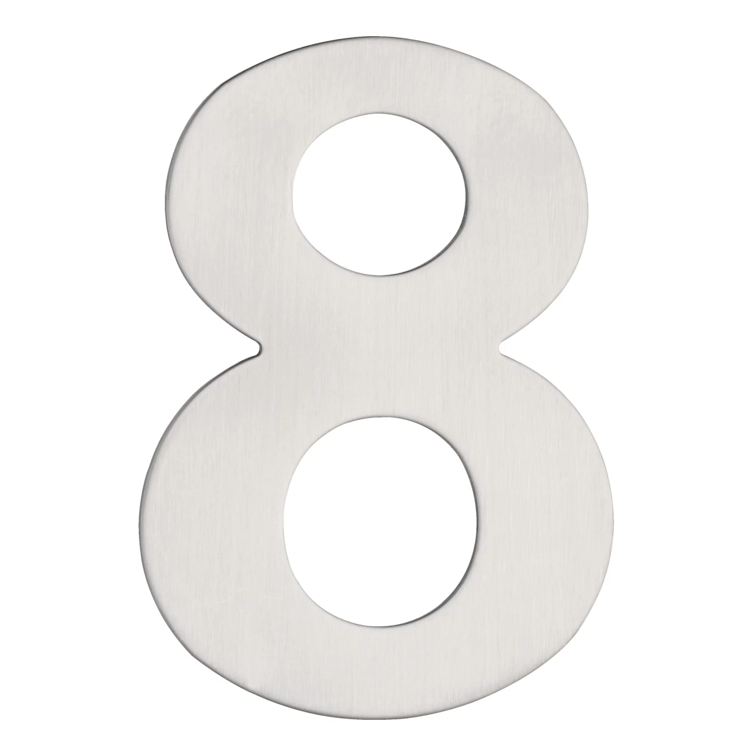 Huiscijfer 8 RVS 3 Huiscijfer 8 RVS