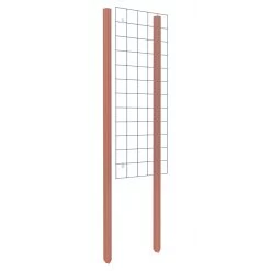 Gaas Volgpakket Tuinhek Hardhout 180x75cm -Huishoudapparatuur 41 658