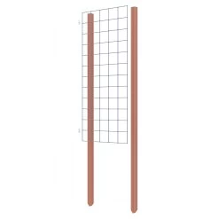 Gaas Volgpakket Tuinhek Hardhout 180x75cm -Huishoudapparatuur 41 659