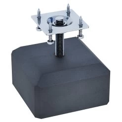 Betontegel 18x18x10 Inclusief Plaat