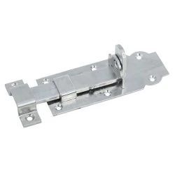 Hangslotschuif Vlak RVS 140 Mm