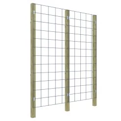 Gaas Startpakket Tuinhek Grenen 180x75cm  -Huishoudapparatuur 41 719